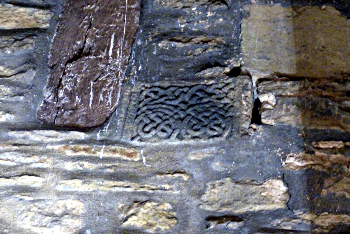 Saxon stone re-used